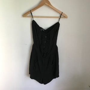 Black Romper from Forever 21